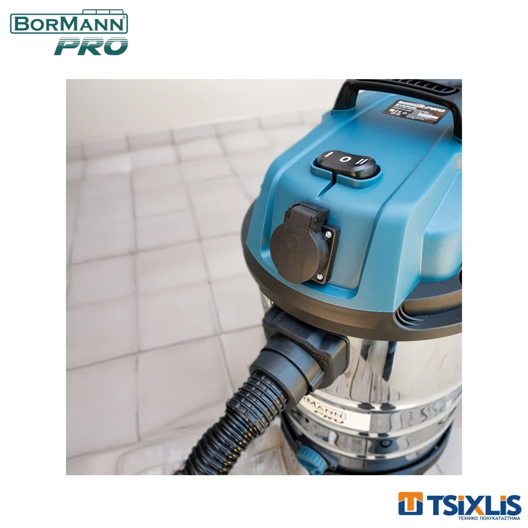 Σκούπα Υγρών & Στερεών 1400w BORMANN PRO 30Lt - (BVC3410) - Image 2