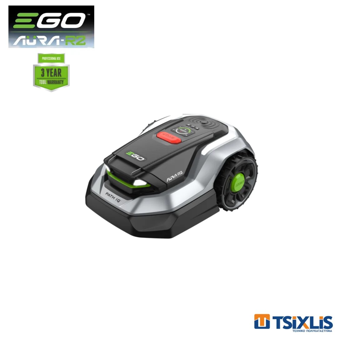 Σετ EGO ROBOTIC MOWERS Ρομποτικό Χλοοκοπτικό 300m² AURA-R2 RMR3000E IP66 & ARA 2000 - (026-004)
